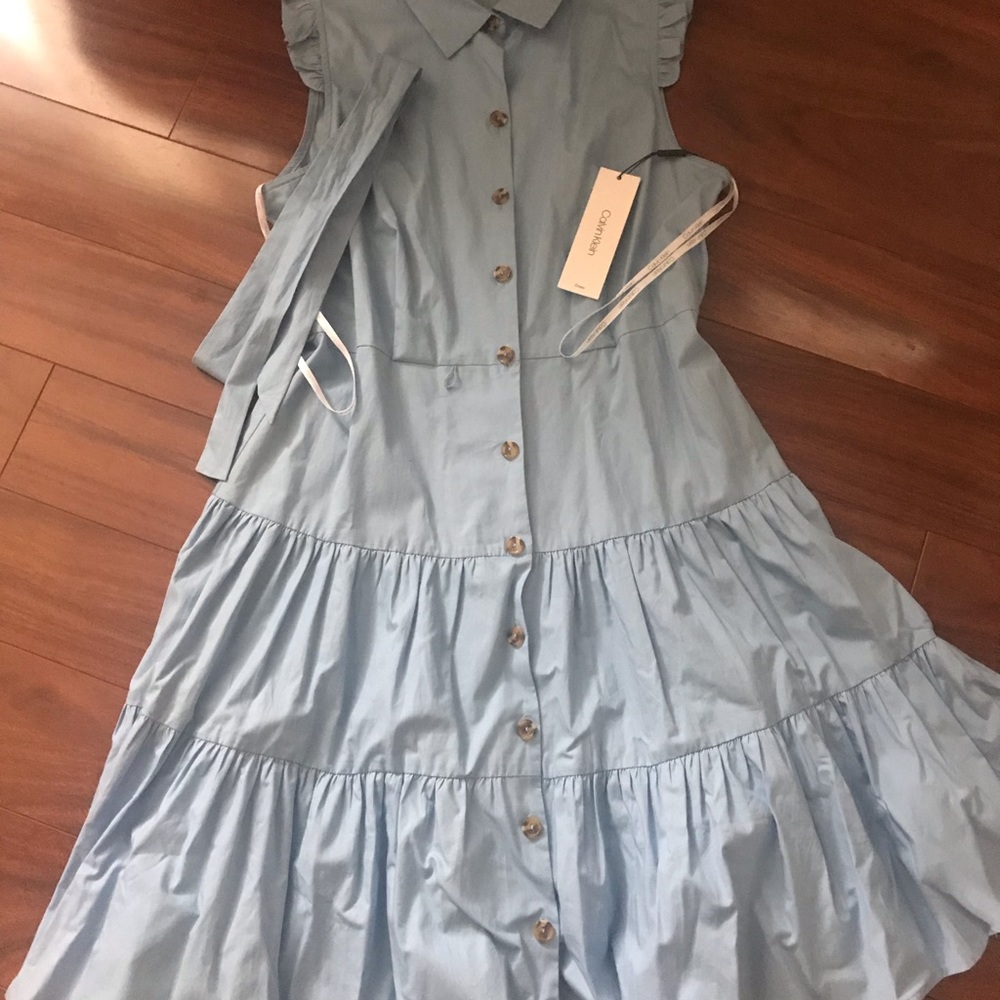 Calvin Klein Dress Brand New Light Blue color Size 8